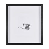 Drip Coffee Maker by Simeng a Framed Art Print Matted under Glass from Mercana - Luna Furniture