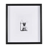 Pour Over by Simeng a Framed Art Print Matted under Glass from Mercana - Luna Furniture