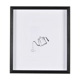 Gooseneck Kettle by Simeng a Framed Art Print Matted under Glass from Mercana - Luna Furniture