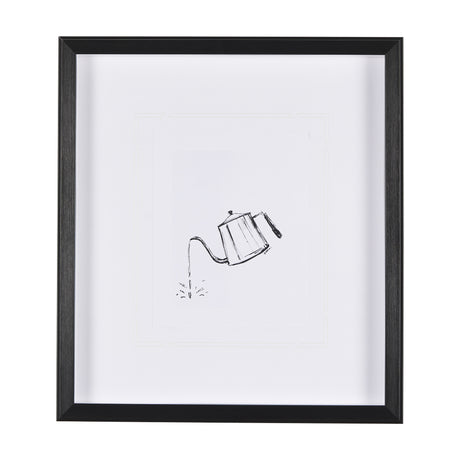 Gooseneck Kettle by Simeng a Framed Art Print Matted under Glass from Mercana - Luna Furniture