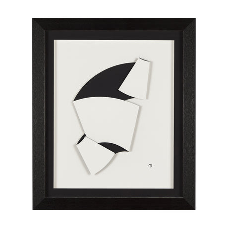 The Fold Paper II by Studio M a handmade Original Framed Artwork under Glass from Mercana - Luna Furniture