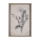 Dandelion Drawing II by Mercana Studio Hand Embellished Textured Framed Art Print Matted under Glass from Mercana - Luna Furniture