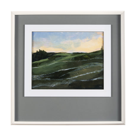 Sunrise Valley I by Mercana Studio a Hand Embellished Textured Framed Art Print Matted under Glass from Mercana - Luna Furniture