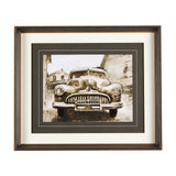Vintage Car Picture III by Mercana Studio Hand Embellished Framed Art Print Matted under Glass from Mercana - Luna Furniture
