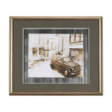 Vintage Car Picture II by Mercana Studio Hand Embellished Framed Art Print Matted under Glass from Mercana - Luna Furniture