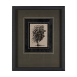 Tree Drawing II by Mercana Studio a Hand Embellished Textured Framed Art Print Matted under Glass from Mercana - Luna Furniture