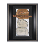 Dim Sum I by Nancy Ngo a Hand Embellished Textured Framed Art Print Matted under Glass from Mercana - Luna Furniture