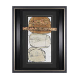 Dim Sum II by Nancy Ngo a Hand Embellished Textured Framed Art Print Matted under Glass from Mercana - Luna Furniture