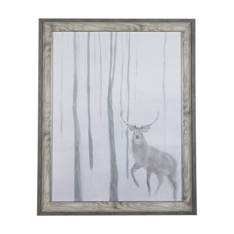 A Winter Day in Forest II by Mercana Studio Hand Embellished Framed Art Print Matted under Glass from Mercana - Luna Furniture