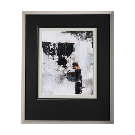 The Fog II by Mercana Studio a Hand Embellished Textured Framed Art Print Matted under Glass from Mercana - Luna Furniture