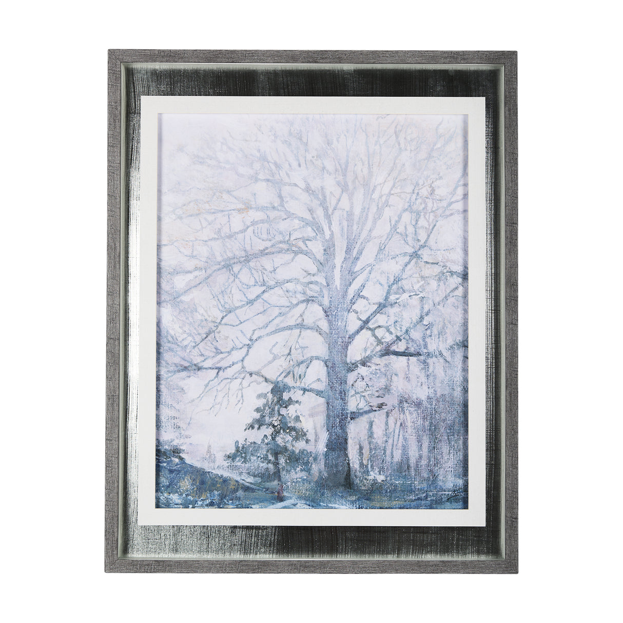 A Fresh Winter Morning I by Mercana Studio Hand Embellished Framed Art Print Matted under Glass from Mercana - Luna Furniture