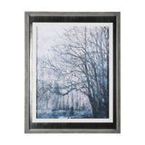 A Fresh Winter Morning II by Mercana Studio Hand Embellished Framed Art Print Matted under Glass from Mercana - Luna Furniture