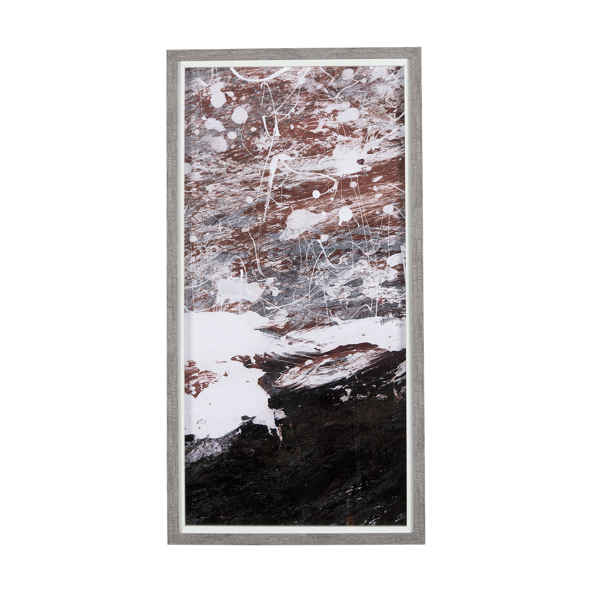 Sakura Rain II by Mercana Studio a Hand Embellished Textured Framed Art Print Matted under Glass from Mercana - Luna Furniture
