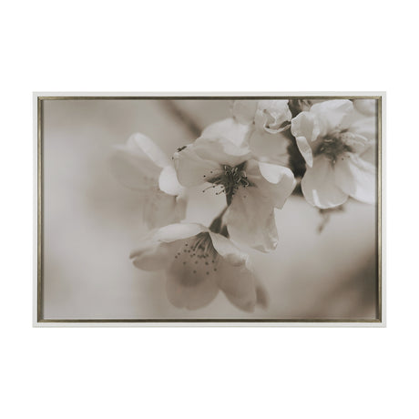 Soft Petals II by Nancy Crowell a Hand Embellished Textured Framed Photo Art Print Matted under Glas from Mercana - Luna Furniture