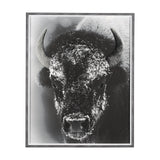 Snow Mask by Mercana Studio a Hand Embellished Textured Framed Photo Art Print Matted under Glass from Mercana - Luna Furniture
