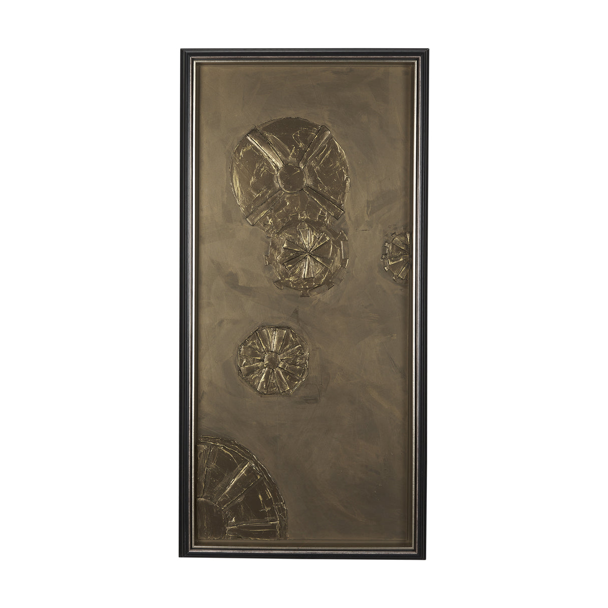 The Bronze Spark III by Studio M a handmade Original Framed Artwork under Glass from Mercana - Luna Furniture