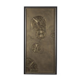 The Bronze Spark III by Studio M a handmade Original Framed Artwork under Glass from Mercana - Luna Furniture
