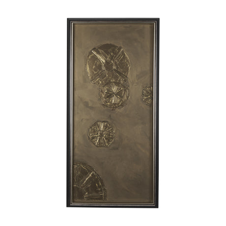 The Bronze Spark III by Studio M a handmade Original Framed Artwork under Glass from Mercana - Luna Furniture