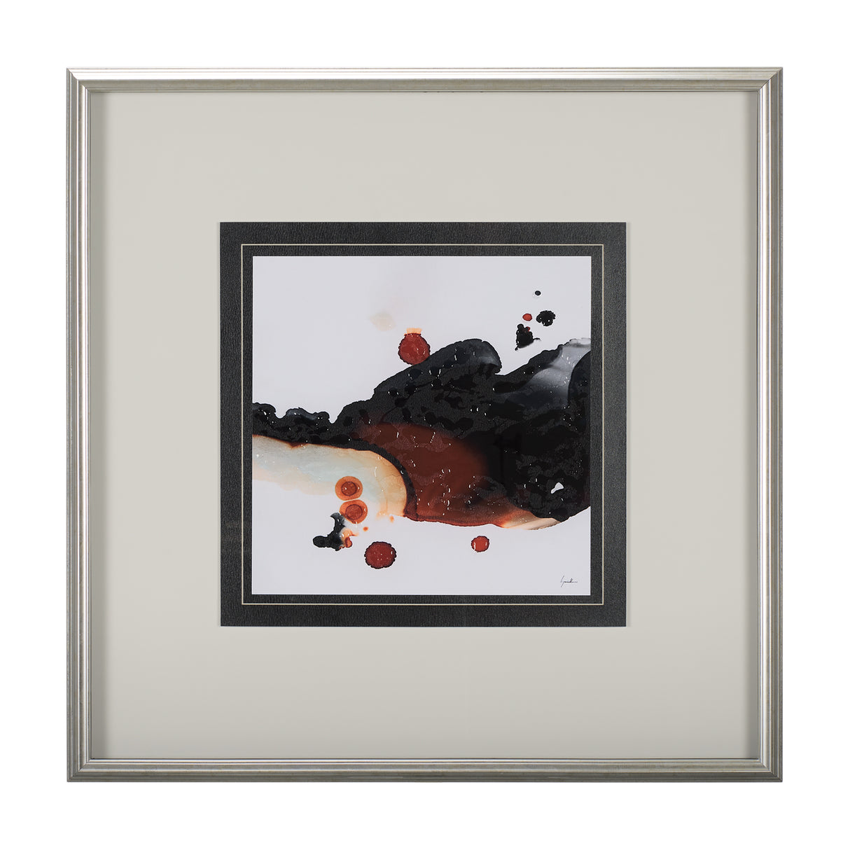 Shimmering Night I by Mercana Studio a Hand Embellished Textured Framed Art Print Matted under Glass from Mercana - Luna Furniture