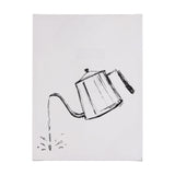 Gooseneck Kettle by Mercana Studio a Hand Embellished Textured Canvas from Mercana - Luna Furniture