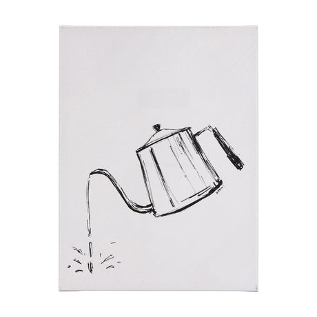 Gooseneck Kettle by Mercana Studio a Hand Embellished Textured Canvas from Mercana - Luna Furniture