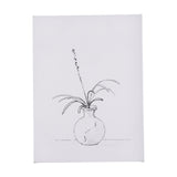 Ikebana Light I by Mercana Studio a Hand Embellished Textured Canvas from Mercana - Luna Furniture