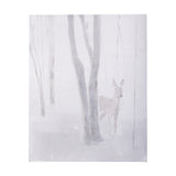 A Winter Day in Forest I by Mercana Studio a Hand Embellished Textured Canvas from Mercana - Luna Furniture