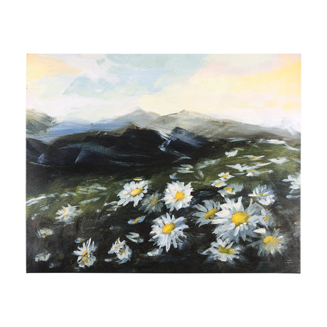 Sunrise Valley II by Mercana Studio a Hand Embellished Textured Canvas from Mercana - Luna Furniture