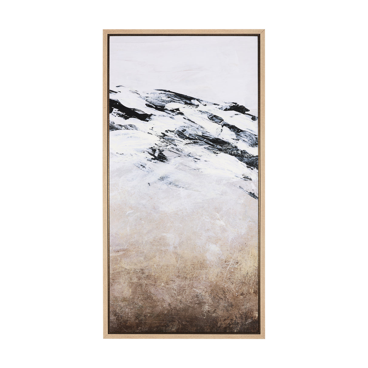 Black Strokes III by Mercana Studio a Hand Embellished Textured Framed Canvas from Mercana - Luna Furniture