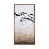 Black Strokes III by Mercana Studio a Hand Embellished Textured Framed Canvas from Mercana - Luna Furniture