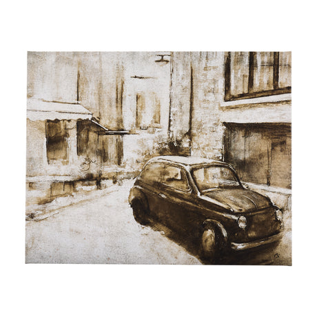 Vintage Car Picture II by Mercana Studio a Hand Embellished Textured Canvas from Mercana - Luna Furniture