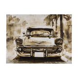 Vintage Car Picture IV by Mercana Studio a Hand Embellished Textured Canvas from Mercana - Luna Furniture