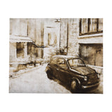 Vintage Car Picture II by Mercana Studio a Hand Embellished Textured Canvas from Mercana - Luna Furniture