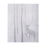A Winter Day in Forest II by Mercana Studio a Hand Embellished Textured Canvas from Mercana - Luna Furniture