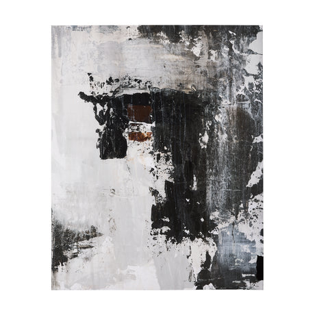 The Fog I by Mercana Studio a Hand Embellished Textured Canvas from Mercana - Luna Furniture