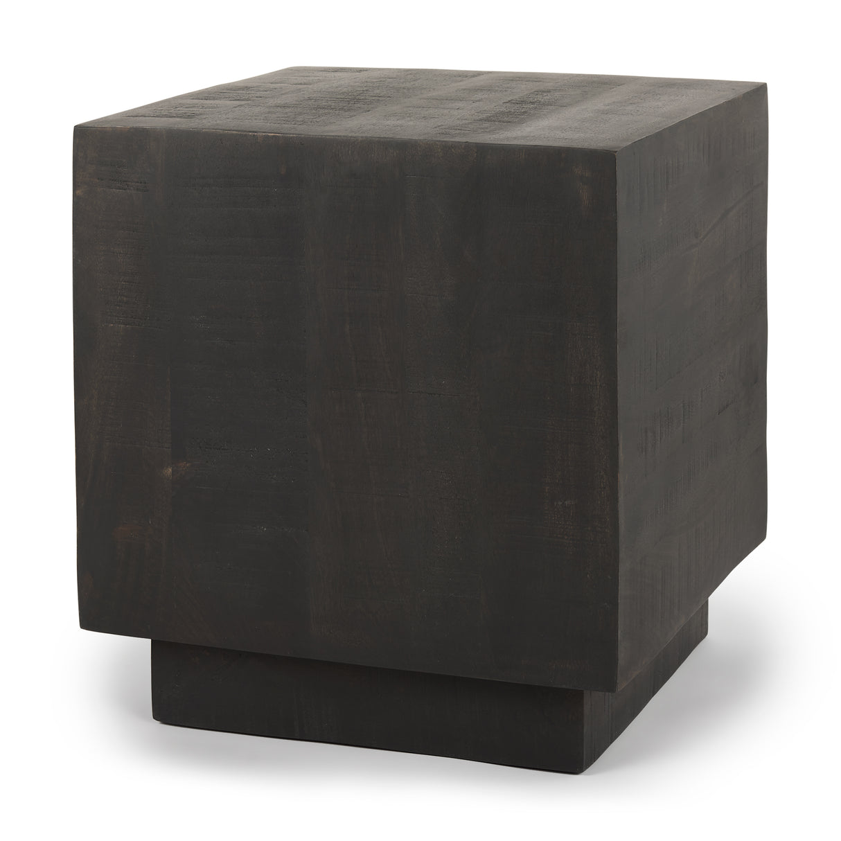 Hayden Dark Brown Wood End/Side Table from Mercana - Luna Furniture