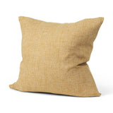 Jacklyn Mustard Linen Square Decorative Pillow Cover from Mercana - Luna Furniture