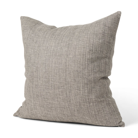Jacklyn Grey Linen Square Decorative Pillow Cover from Mercana - Luna Furniture