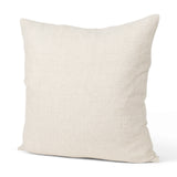 Jacklyn Cream Linen Square Decorative Pillow Cover from Mercana - Luna Furniture