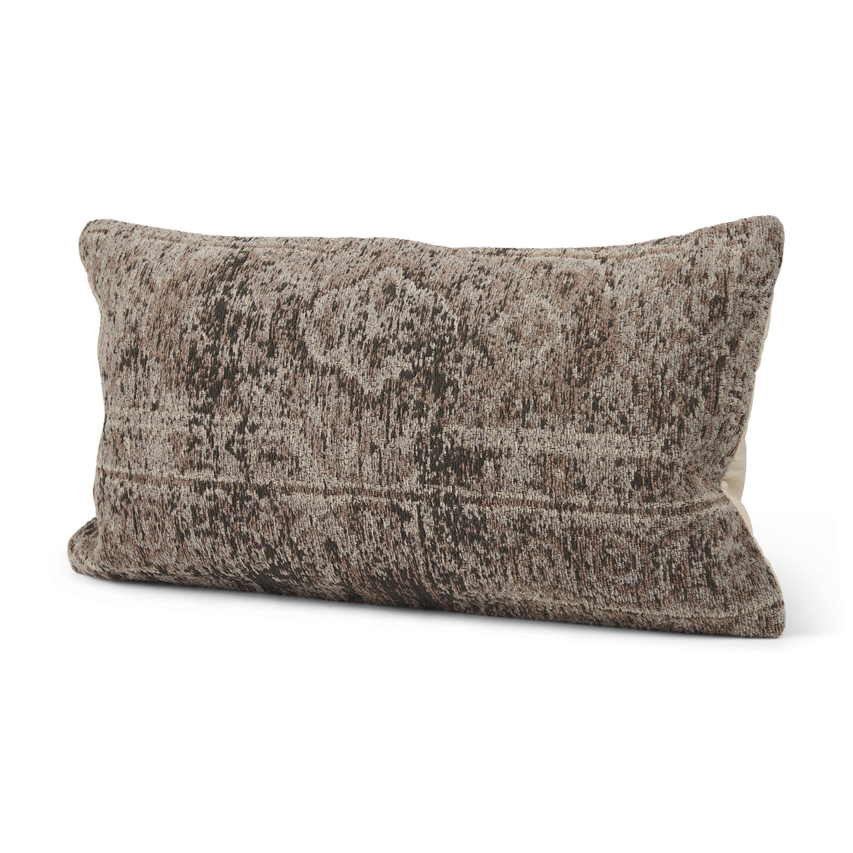 Khloe Taupe Lumbar Pillow Cover from Mercana - Luna Furniture