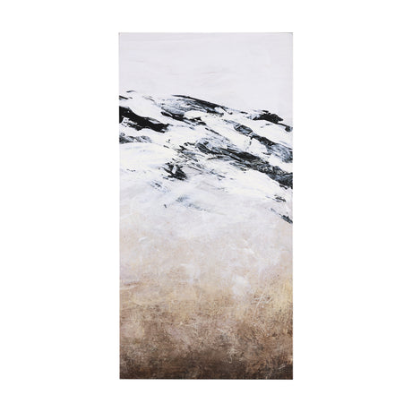 Black Strokes III by Mercana Studio a Hand Embellished Textured Canvas from Mercana - Luna Furniture