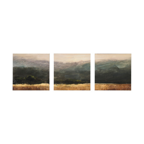 Haze Landscape by Mercana Studio a Hand Embellished Textured Canvas from Mercana - Luna Furniture
