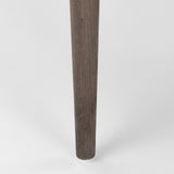 Palisades Grey Fabric Wrap Brown Wooden Frame Dining Chair from Mercana - Luna Furniture