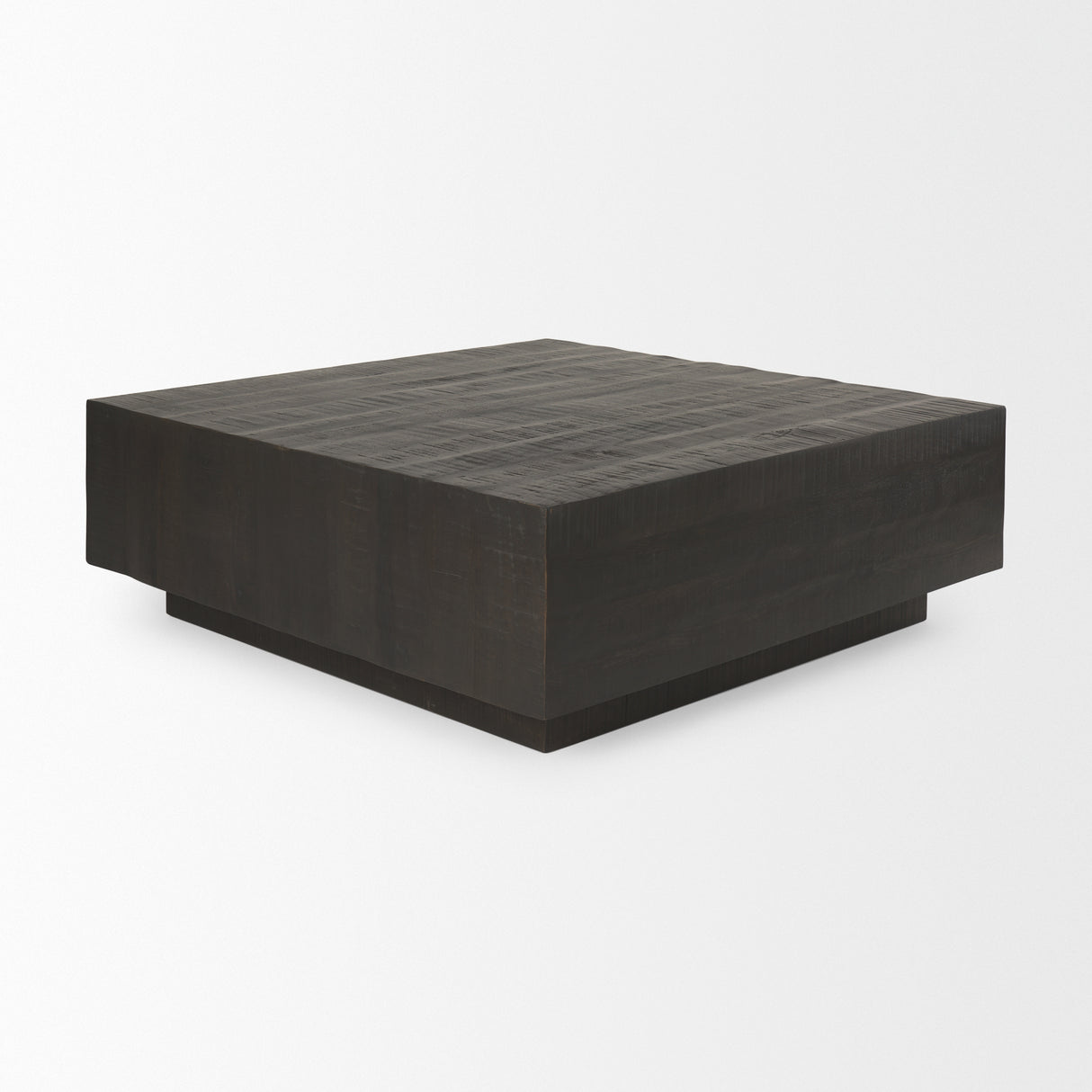 Hayden Dark Brown Wood Square Coffee Table from Mercana - Luna Furniture