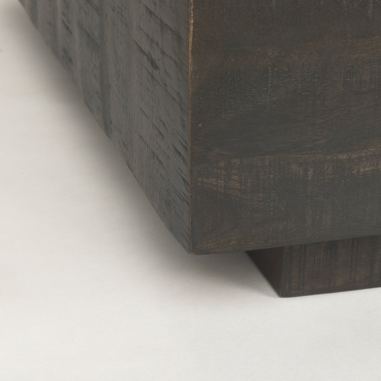 Hayden Dark Brown Wood Square Coffee Table from Mercana - Luna Furniture