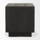 Hayden Dark Brown Wood End/Side Table from Mercana - Luna Furniture