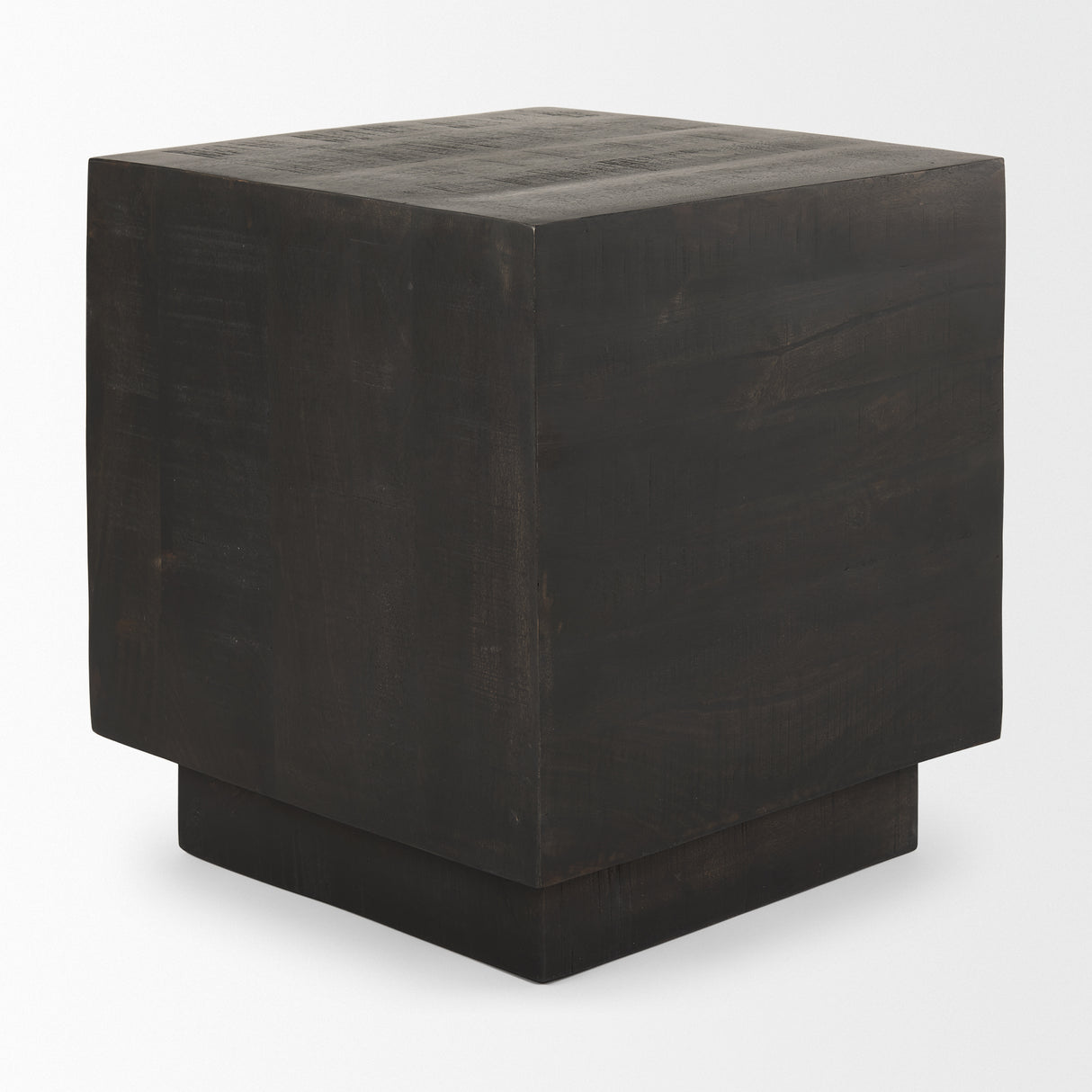 Hayden Dark Brown Wood End/Side Table from Mercana - Luna Furniture