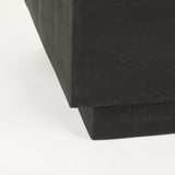 Hayden Dark Brown Wood End/Side Table from Mercana - Luna Furniture