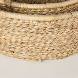 Ayanna Set of 2 Deep Nesting Seagrass Baskets w/ Handles from Mercana - Luna Furniture