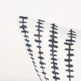 Jenna Cream w/ Black Print Linen Square Decorative Pillow Cover from Mercana - Luna Furniture